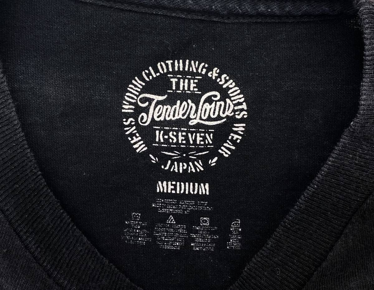 TENDERLOIN 星条旗 No.1ロゴ Tシャツ TENDERLOIN テンダーロイン 13SS 本店限定 T-TEE No1 ナンバリング