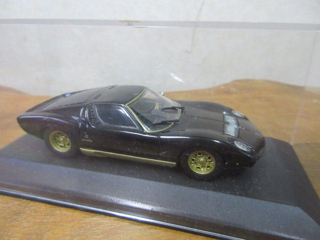 1/43 ランボルギーニミウラ ブラック 黒 ミニチャンプス(乗用車)｜売買