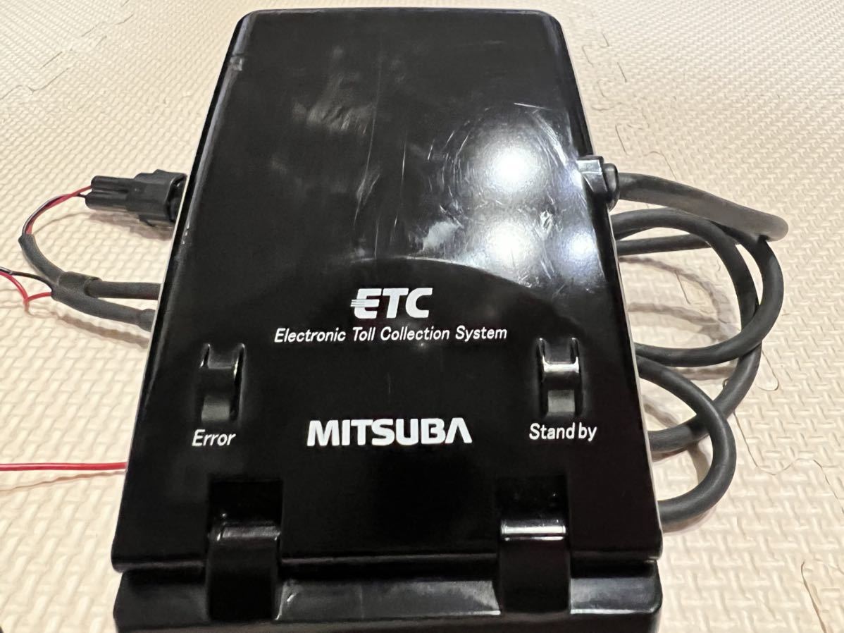 1円スタート】MITSUBA ミツバ バイク用ETC 車載器 一体型 デイトナ