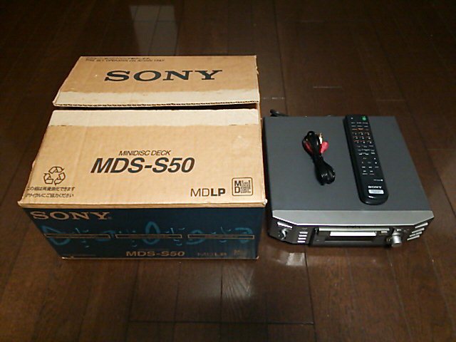 ソニー SONY MDデッキ MDプレーヤー MDレコーダー MDS-S50 MDLP対応 RM