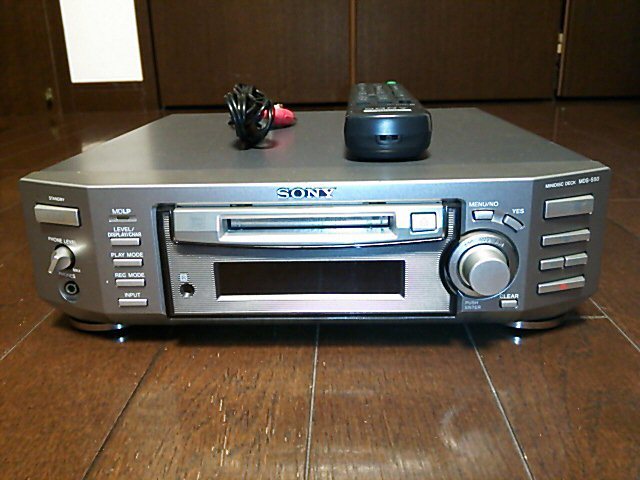 ソニー SONY MDデッキ MDプレーヤー MDレコーダー MDS-S50 MDLP対応 RM