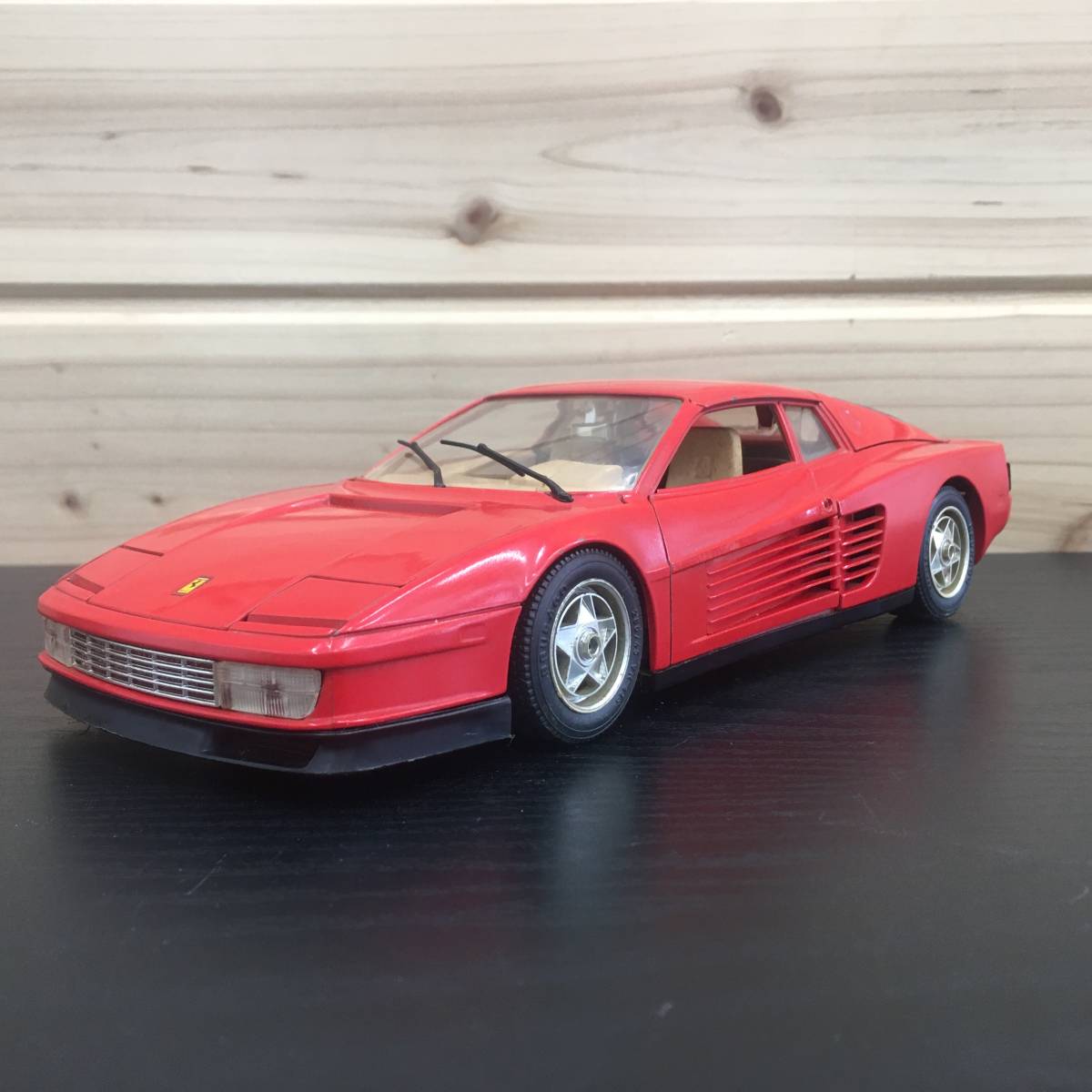 1000円スタート】burago ブラーゴ フェラーリ Testarossa テスタロッサ 
