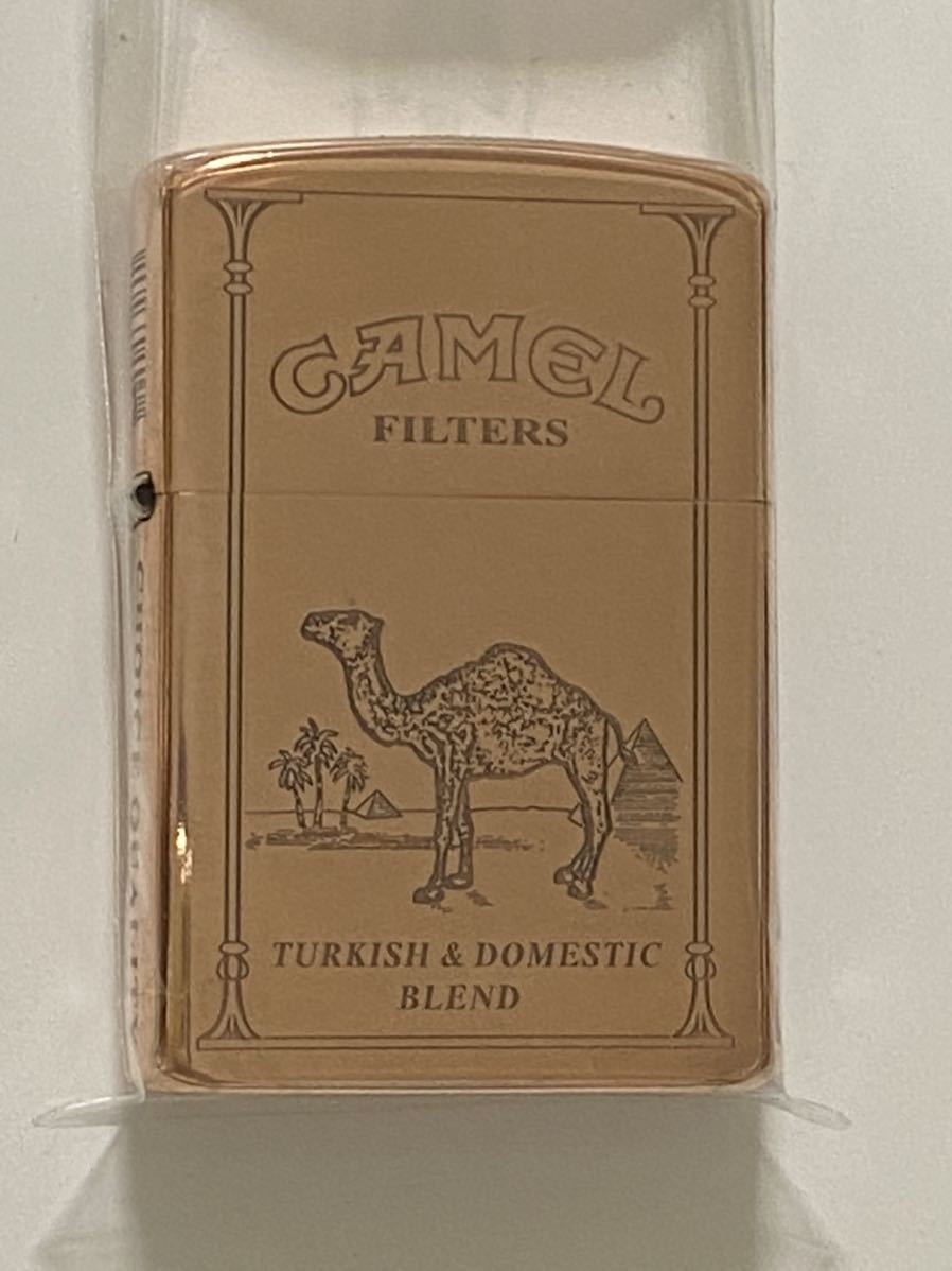 ZORRO オイルライター zippo型 CAMEL キャメル 5面加工 COPPER 