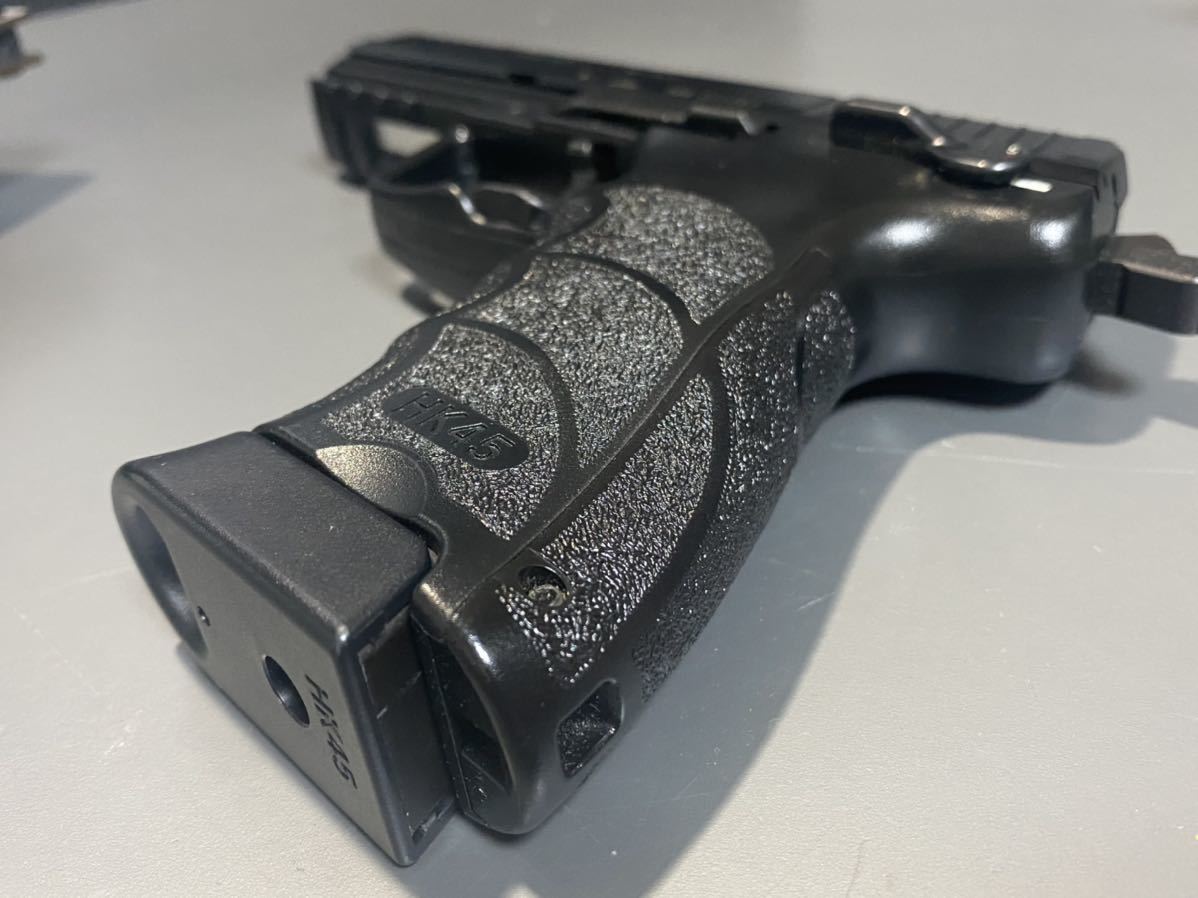 ガスガン】KSC HK45 スライドヘビーウエイト ブローバック 動作品 HK45