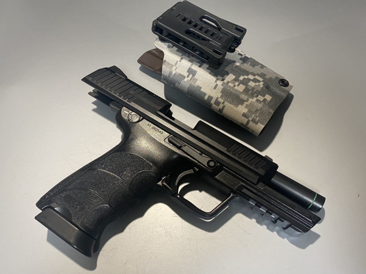 KSC HK45 スライドヘヴィウェイト ガスブローバック KSC】HK45