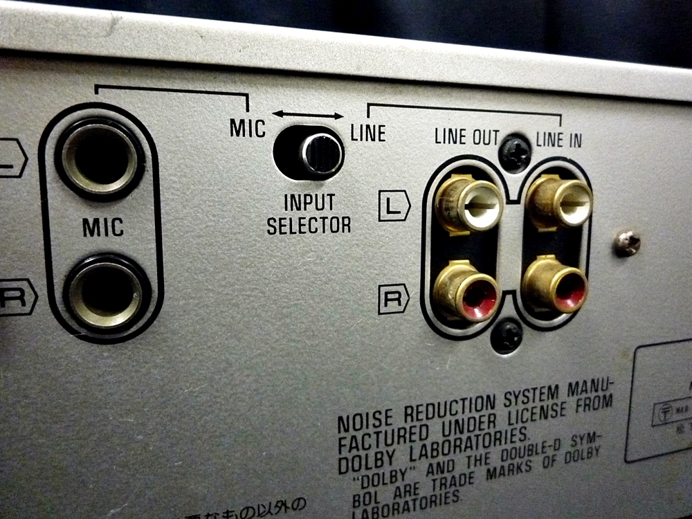 Technics RS-M02 ステレオカセットデッキ 再生確認済 現状品 希少