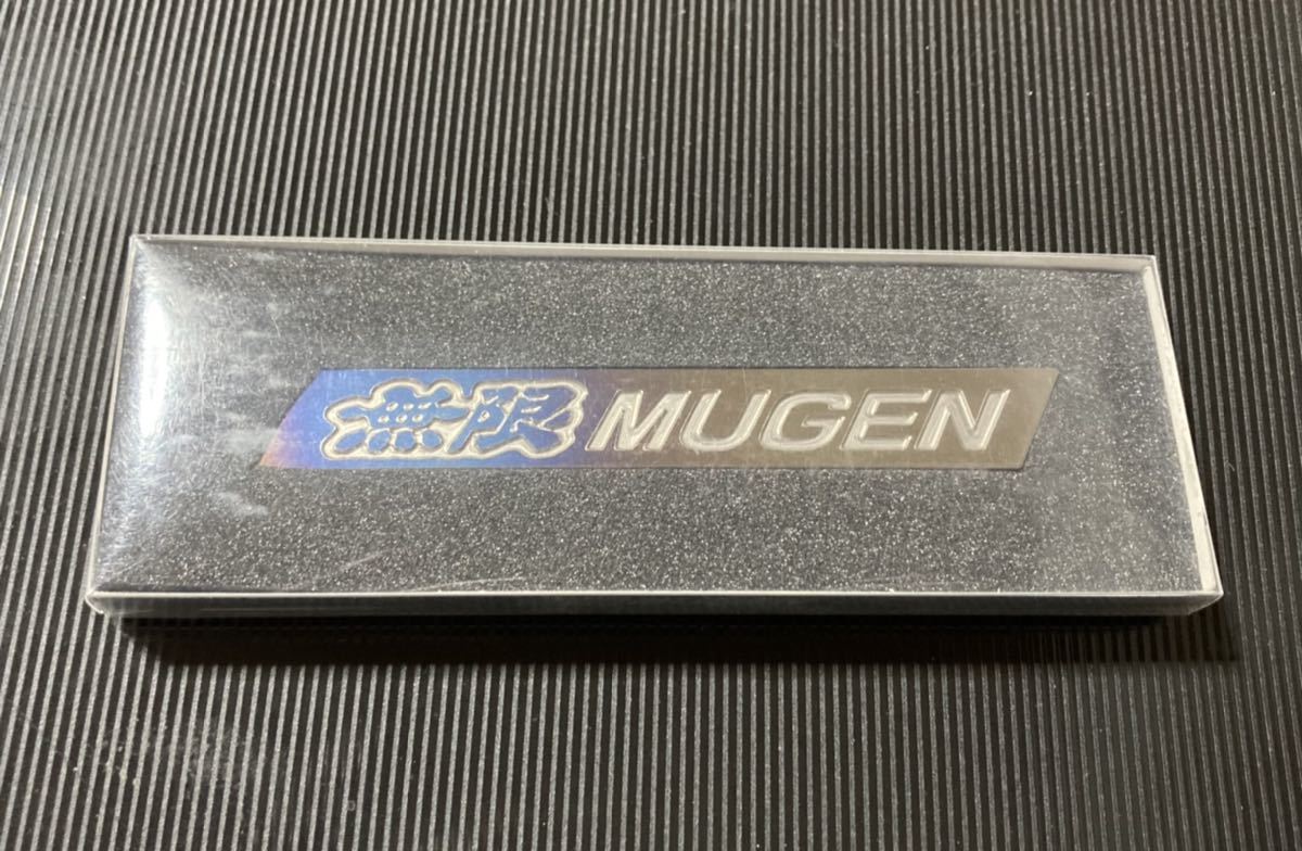 無限MUGEN チタンエンブレム 90000-XYE-301A(ホンダ、アキュラ)｜売買  