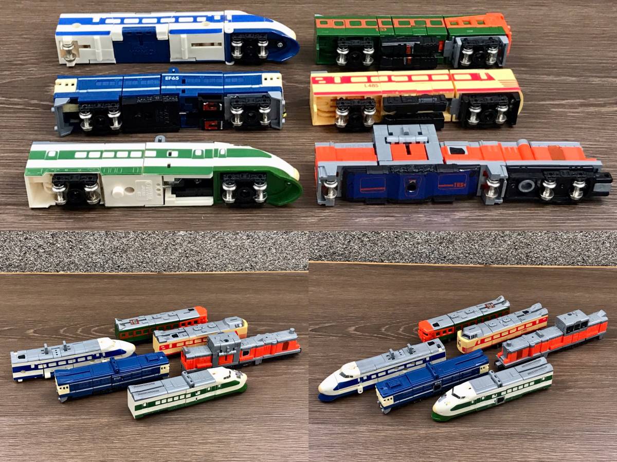 中古 旧タカラ トランスフォーマー C-131 トレインボット 重連合体戦士 