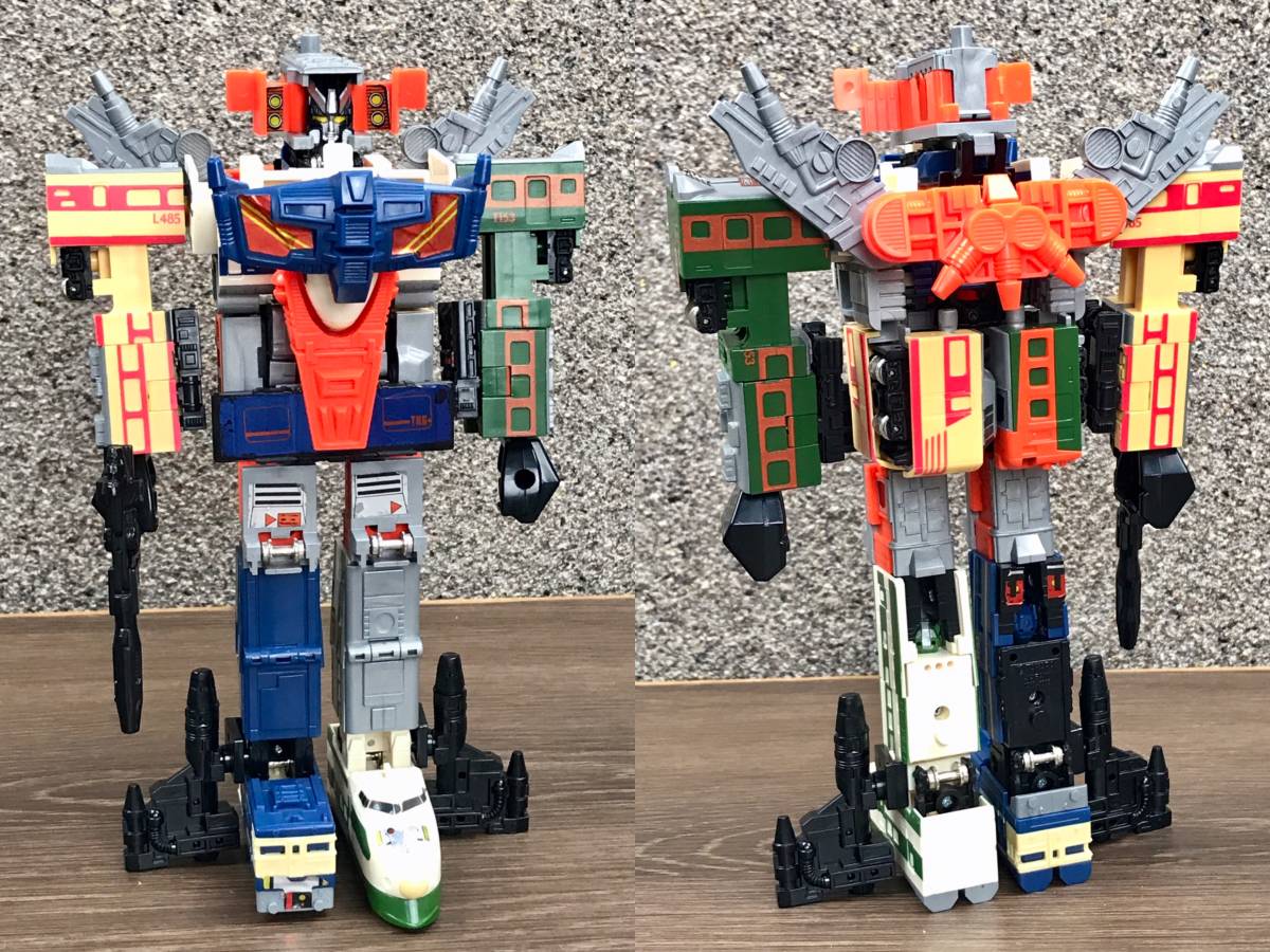 中古 旧タカラ トランスフォーマー C-131 トレインボット 重連合体戦士 