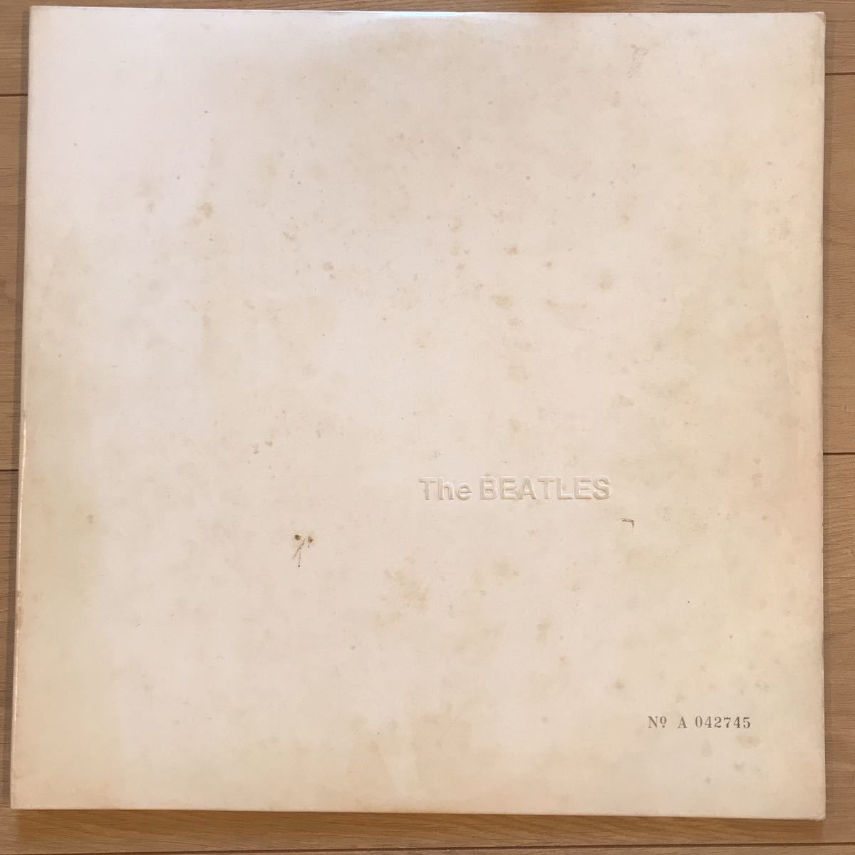 国内盤 The Beatles LP BEATLES - BEATLES⁄WHITE AP8570 ALBUM⁄APPLE