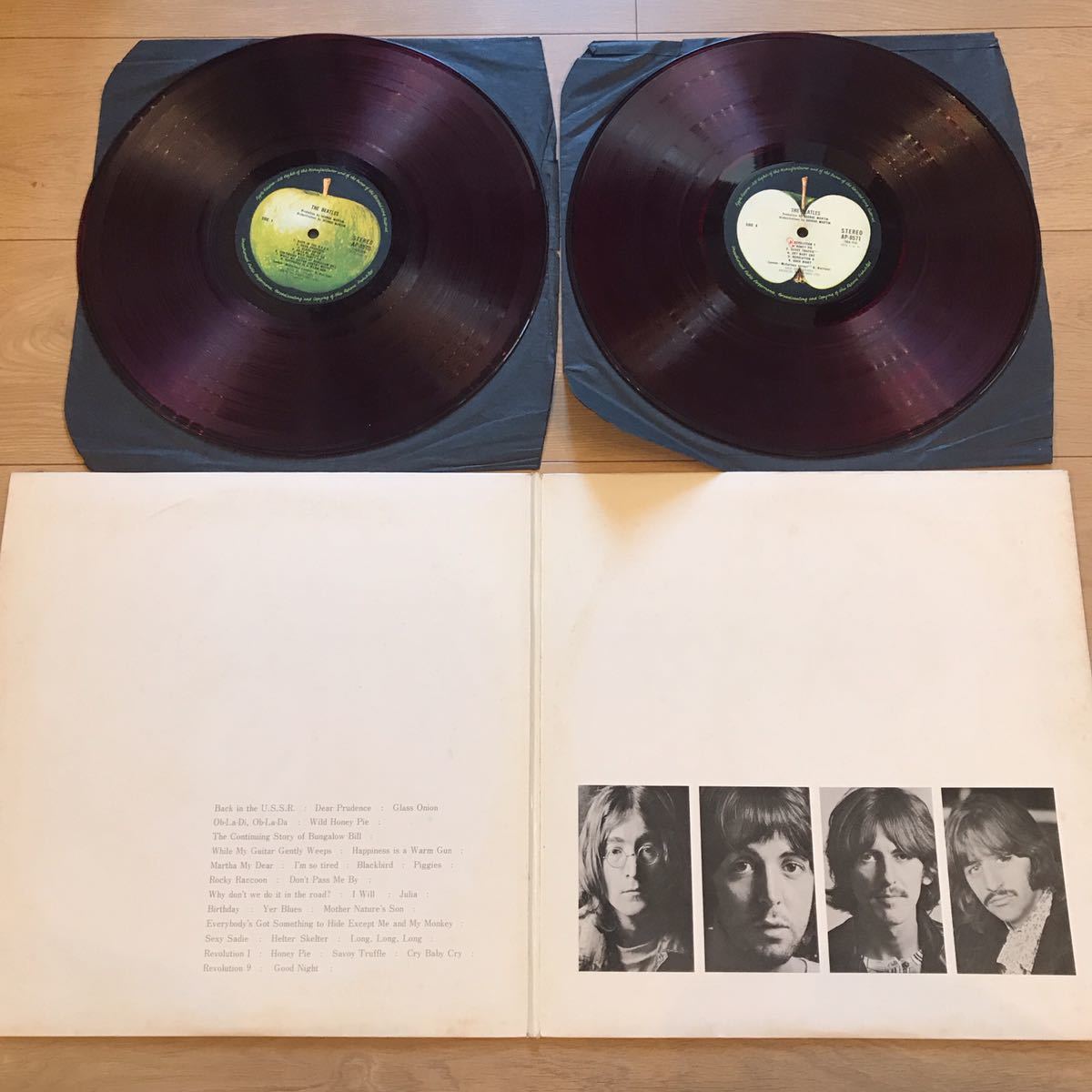 国内盤 The Beatles LP BEATLES - BEATLES⁄WHITE AP8570 ALBUM⁄APPLE