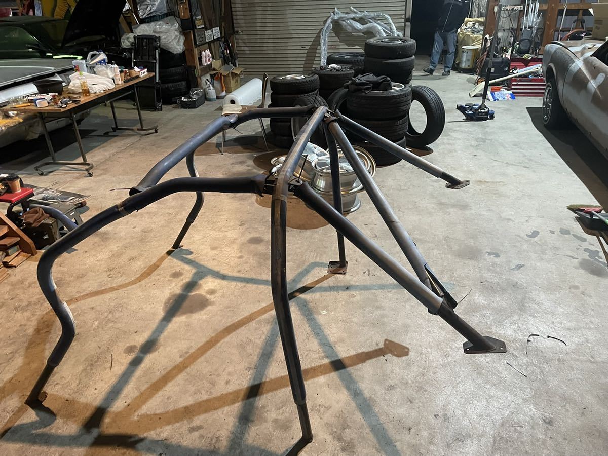 日産 180sx 用 ロールゲージ クスコ 6点式 ロールバー ダッシュ逃げ 