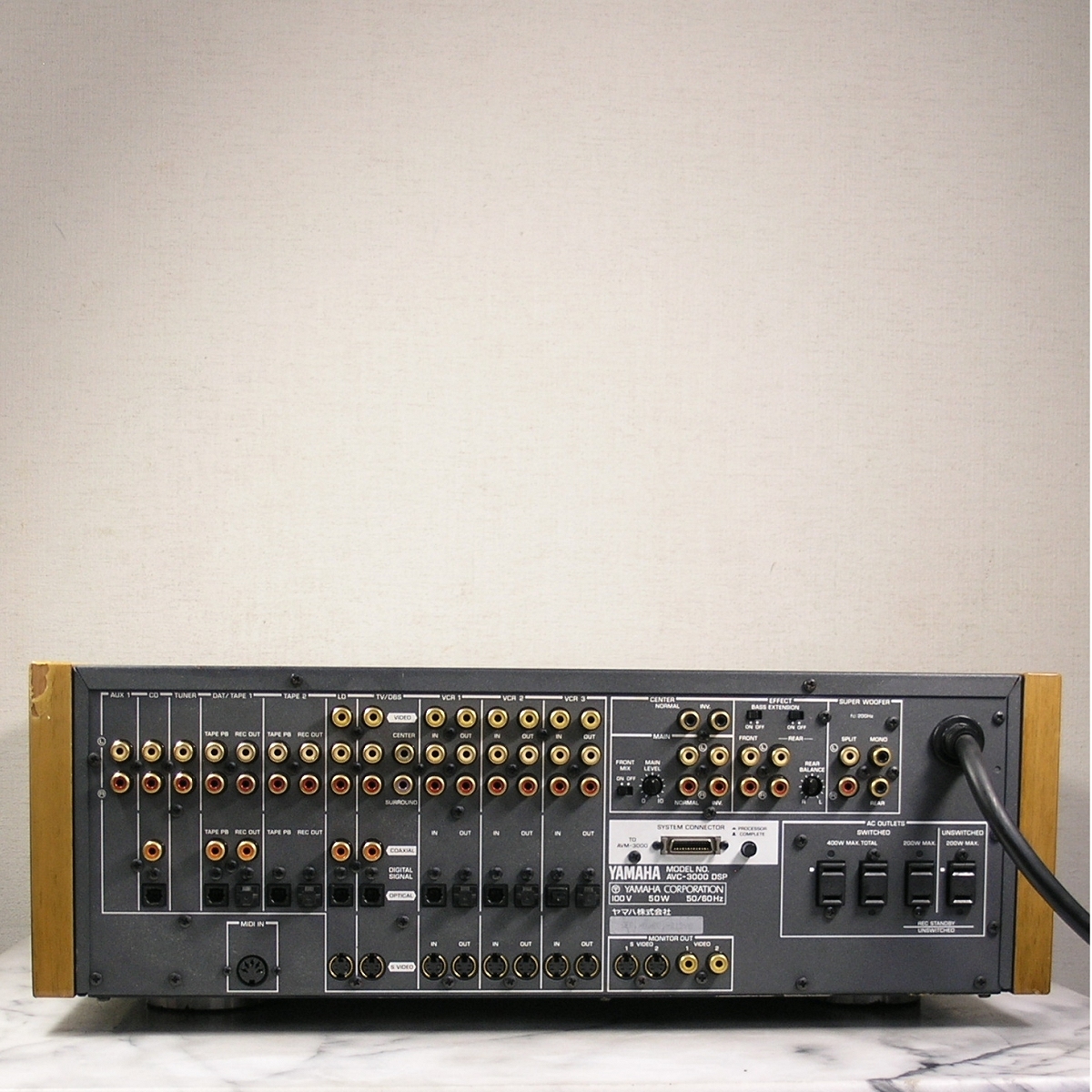 YAMAHA AVC-3000DSP DSP AVコントロールプリアンプ 動作良品(ヤマハ