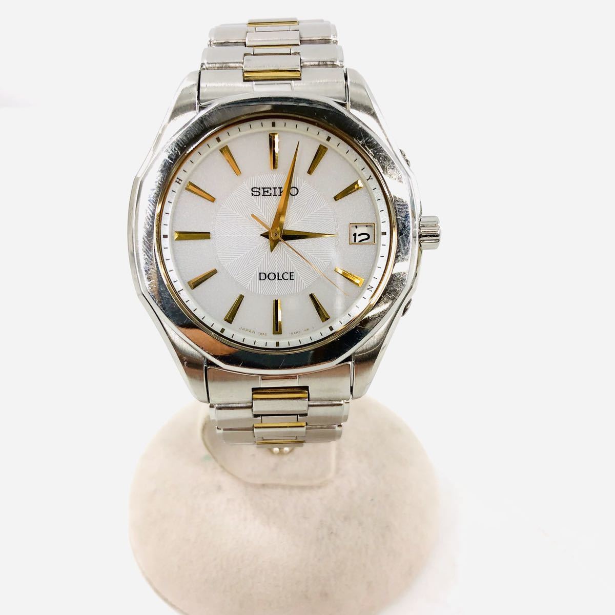 SEIKO セイコー DOLCE ドルチェ 7B52-0AE0 電波ソーラー SEIKO☆DOLCE☆腕時計】B-733 セイコー ドルチェ 7B52-0AE0 ソーラー