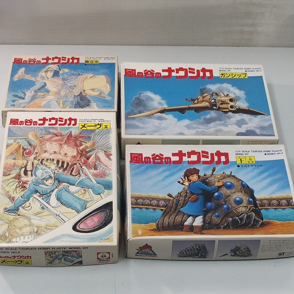 風の谷のナウシカ 04王蟲 とナウシカ オーム プラモデル 逸品 オーム