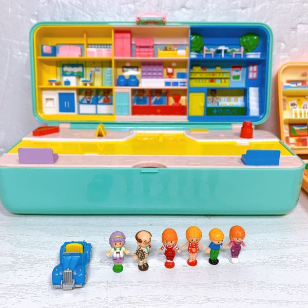 ○6d2F【送60】1円～エンジェルポケット バンダイ 虹の妖精 3階建ての 