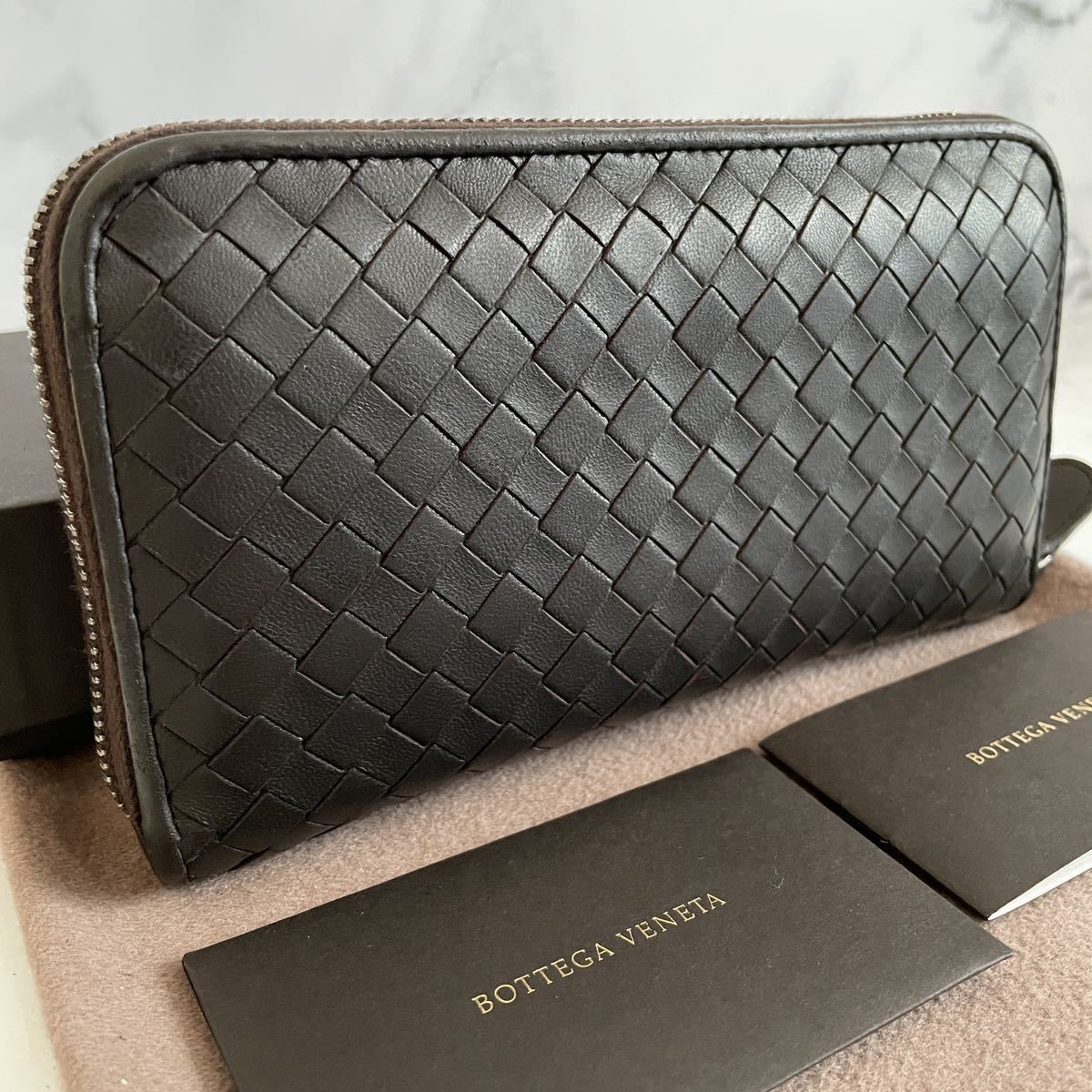 1円～ 極美品 BOTTEGA VENETA レア ボッテガヴェネタ イントレチャート 