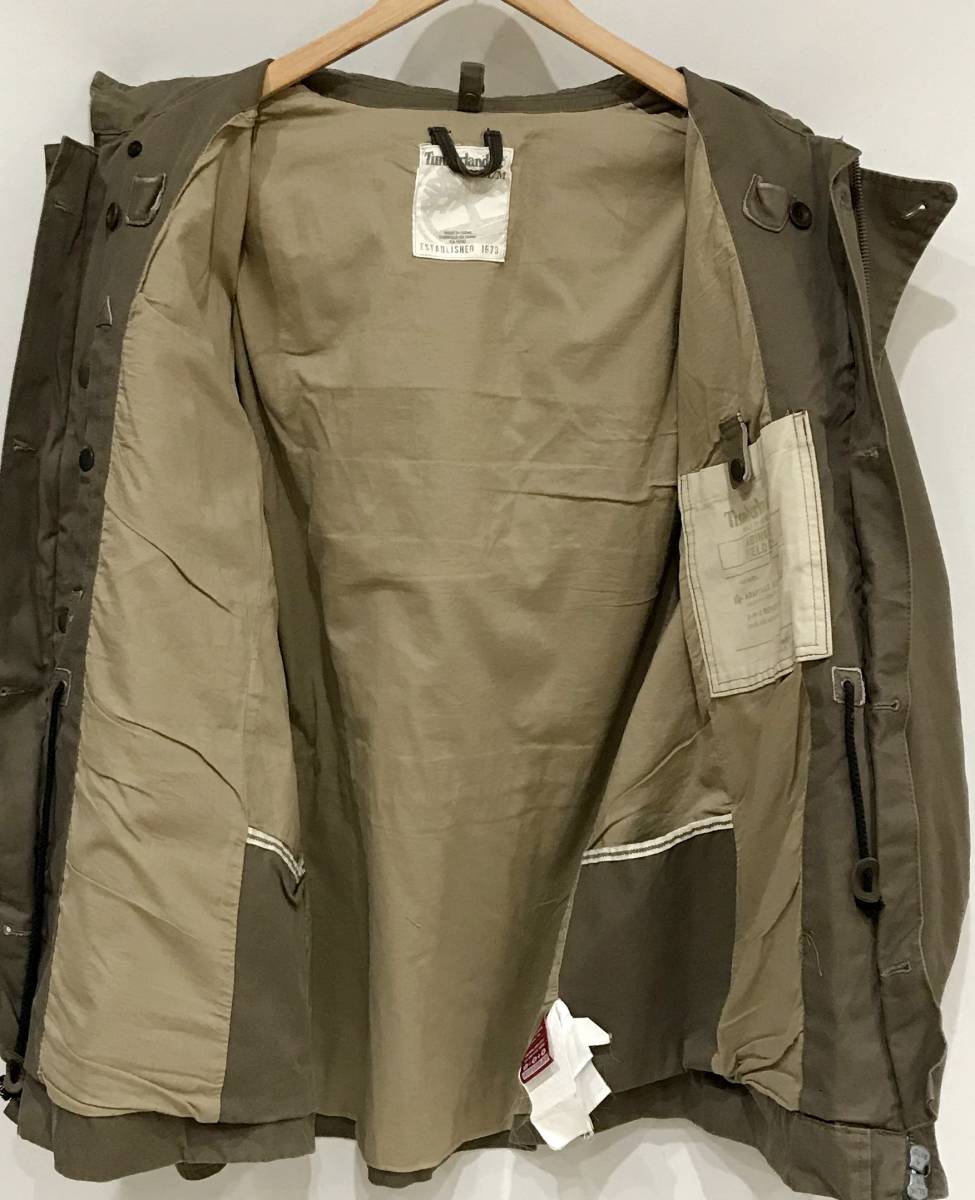 Timberland ライナー付き フィールドジャケット ミリタリー M-65 
