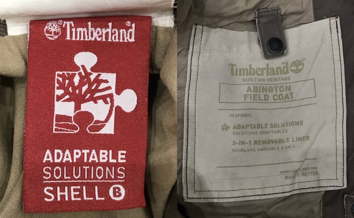 Timberland ライナー付き フィールドジャケット ミリタリー M-65 