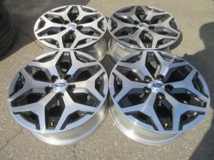 スバル フォレスター 純正オプション 18x7J 5H 114.3 +48 Φ56 4本