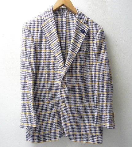 国内正規 LARDINI ラルディーニ 春夏 麻混ぜ リネン混ぜ オリジナル 