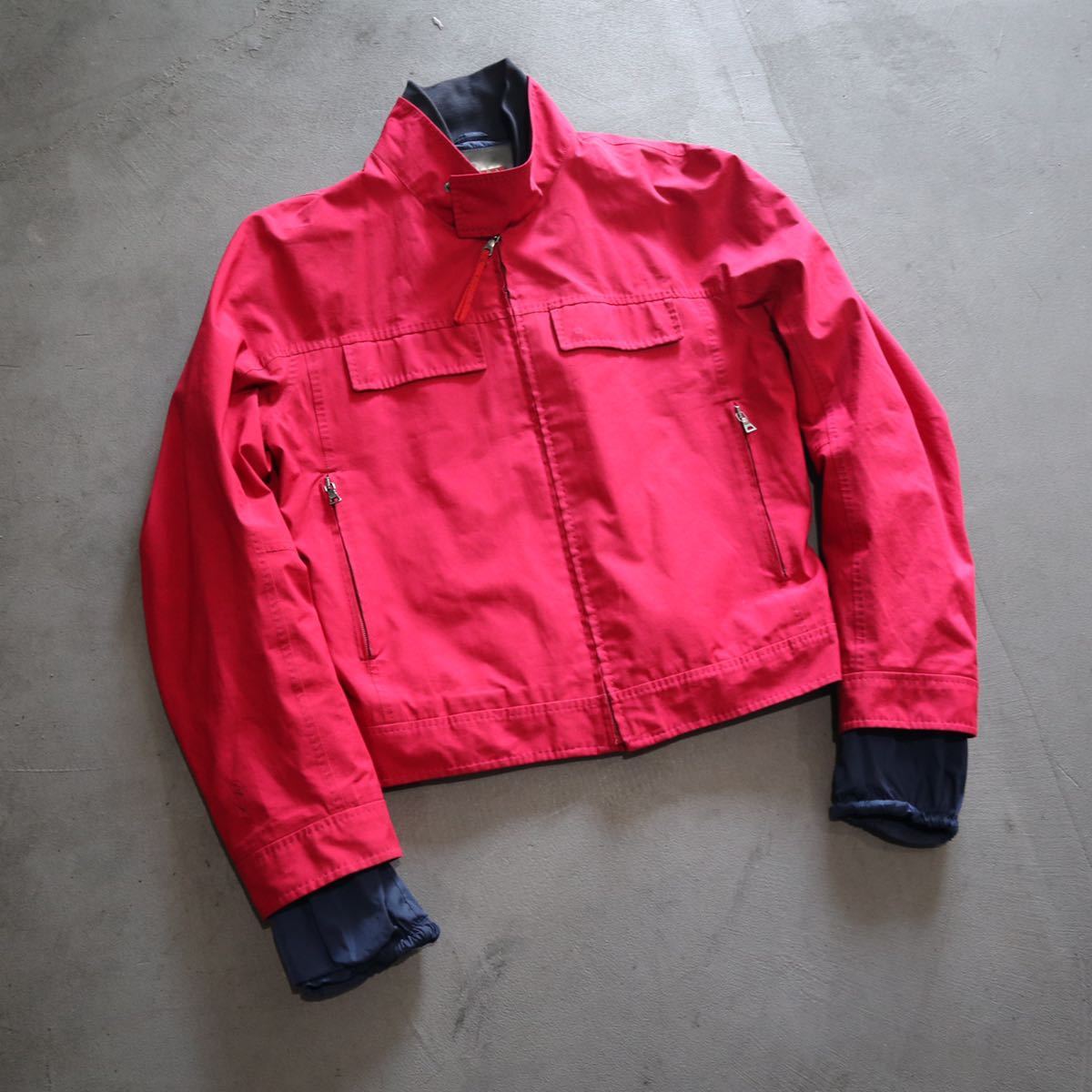 PRADA SPORT Layered Jacket プラダスポーツ GORE-TEX ゴアテックス ジャケット ジップ ブルゾン プラダ