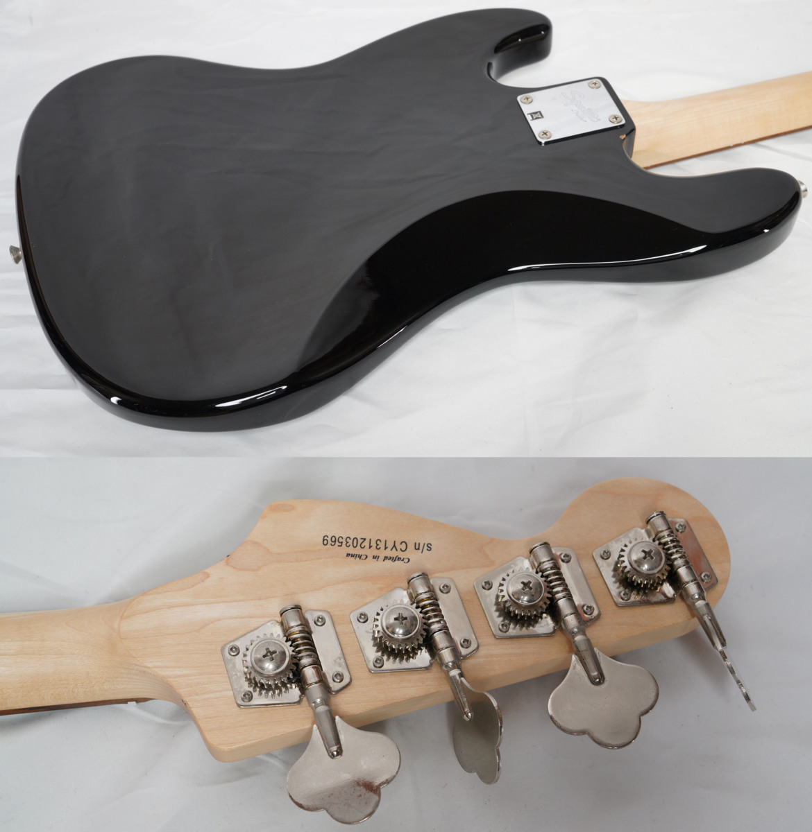 ☆Squier by Fender☆Affinity JAZZ BASS BLACK ジャズベース 2013年製 