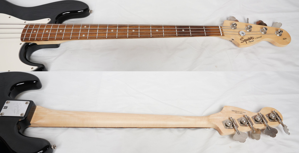 ☆Squier by Fender☆Affinity JAZZ BASS BLACK ジャズベース 2013年製 