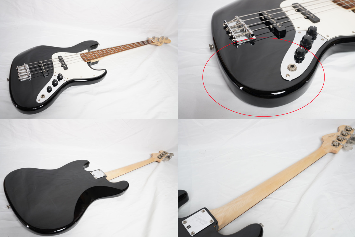 ☆Squier by Fender☆Affinity JAZZ BASS BLACK ジャズベース 2013年製 