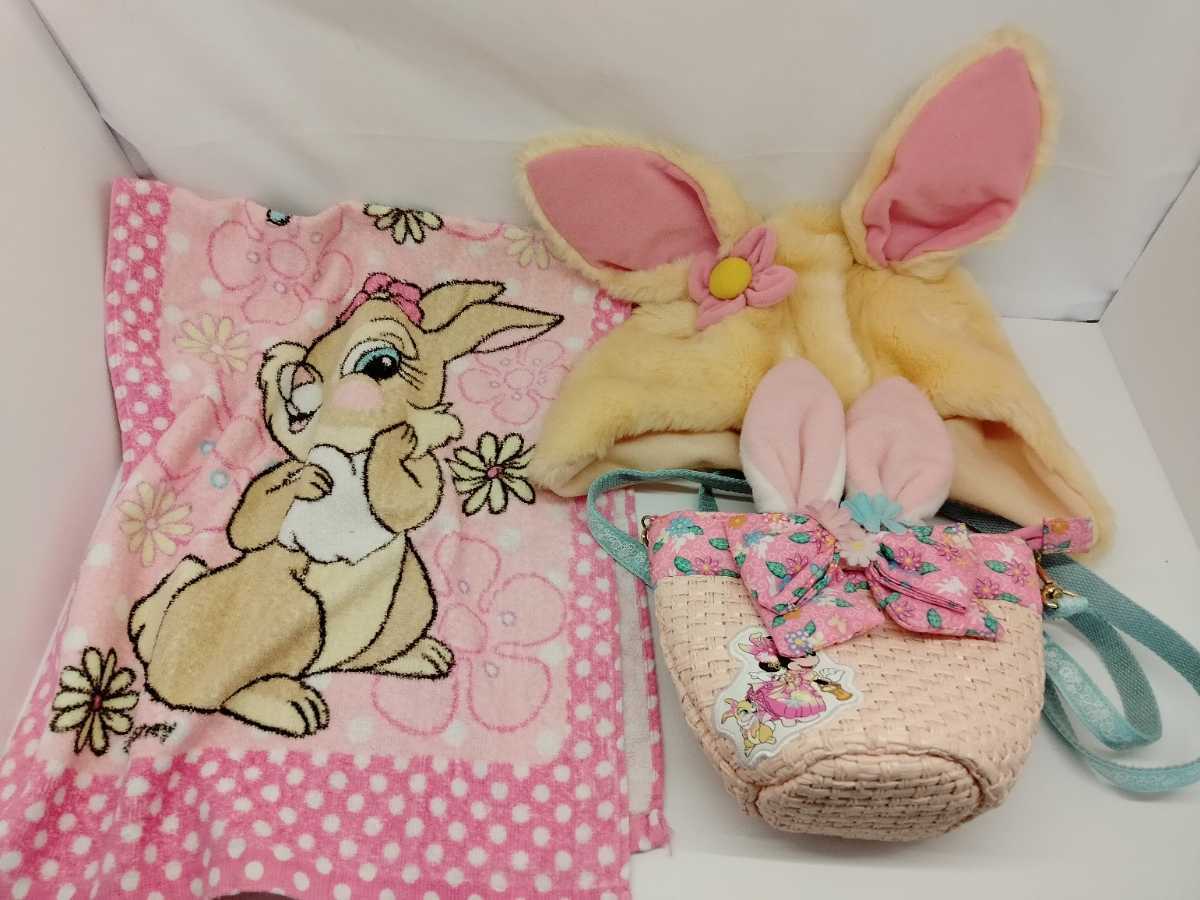 大量 ディズニー バンビ とんすけ ミスバニー ぬいぐるみ ランチョン 