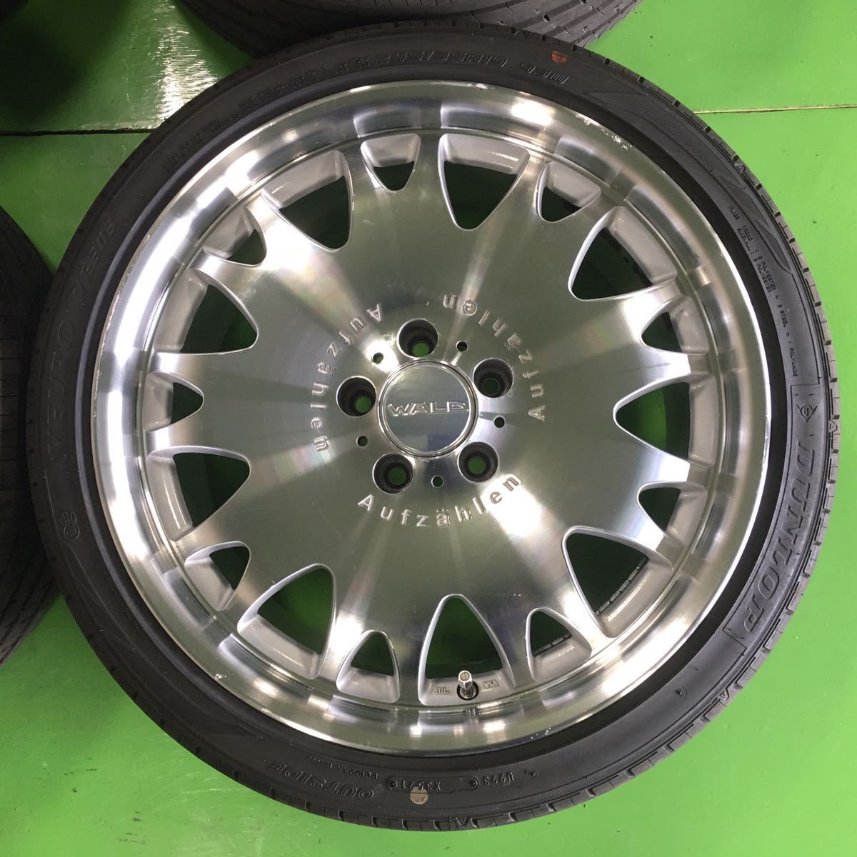 NA422 中古 WALD AUFZAHLEN ヴァルド アウフツェーレン ホイール 19 