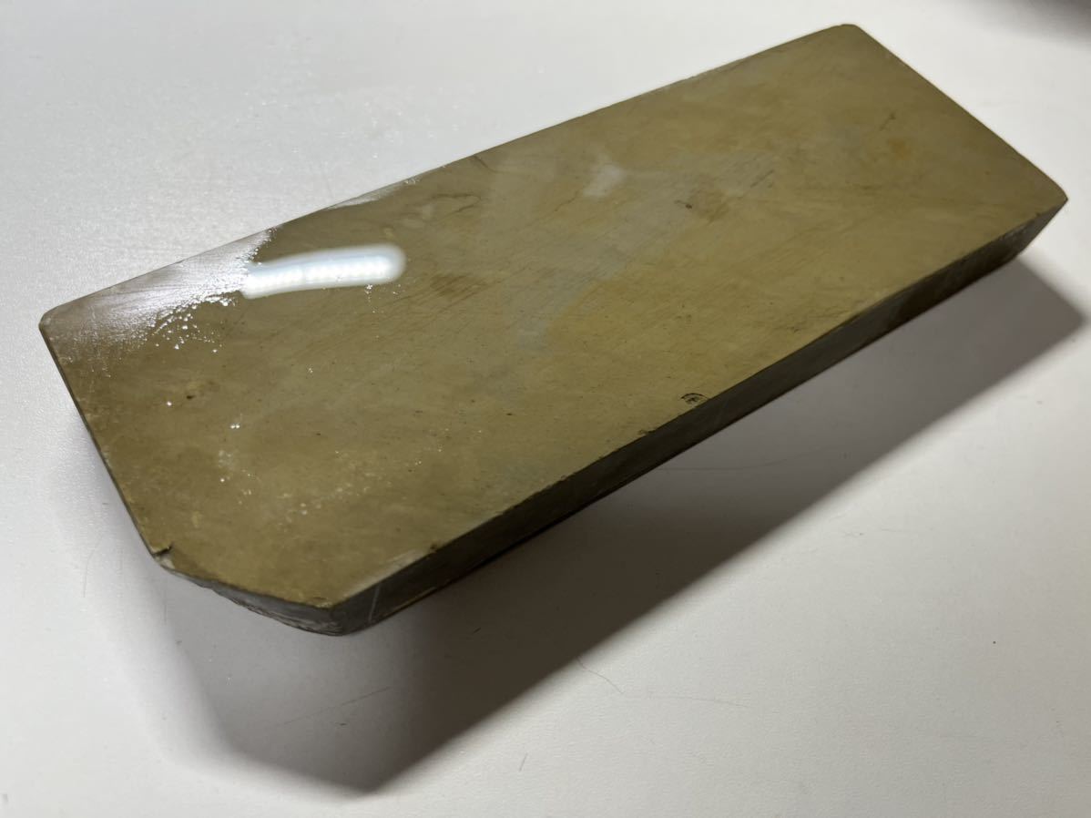 04よ54 理容　天然砥石 砥石　20.0×7.2×2.2 769g