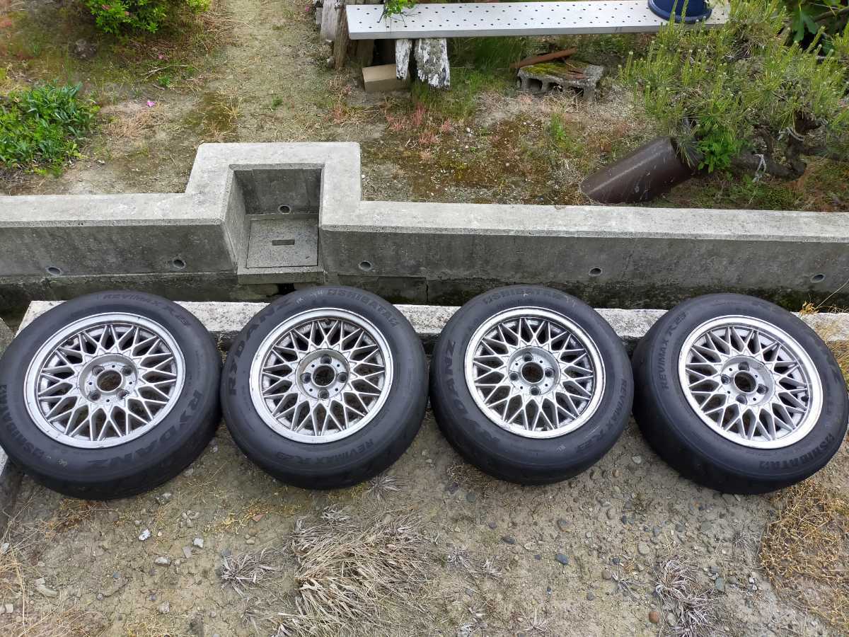 BBS 14インチ 6 5j 30 4H PCD100 SHIBAタイヤ 185 60R14 TW180 2021年製 4本 シバタイヤ RYDANZ 71RS R888R Z3 ロードスター ラジアルタイヤ 売買されたオークション情報 Yahoo オークション 旧ヤフオク の商品情報をアーカイブ公開 - オークファン aucfan com