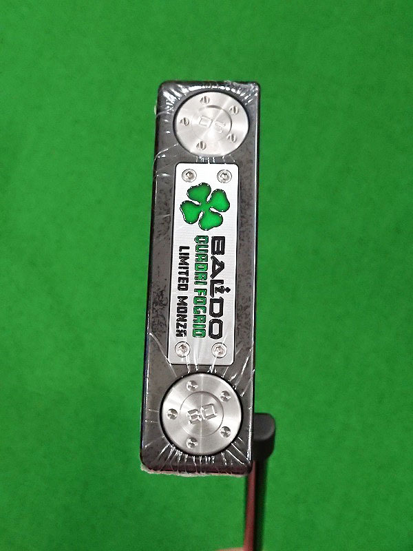 Baldo Putter QUADRI FOGLIO inch Quadri 0 ) neck long (special 009