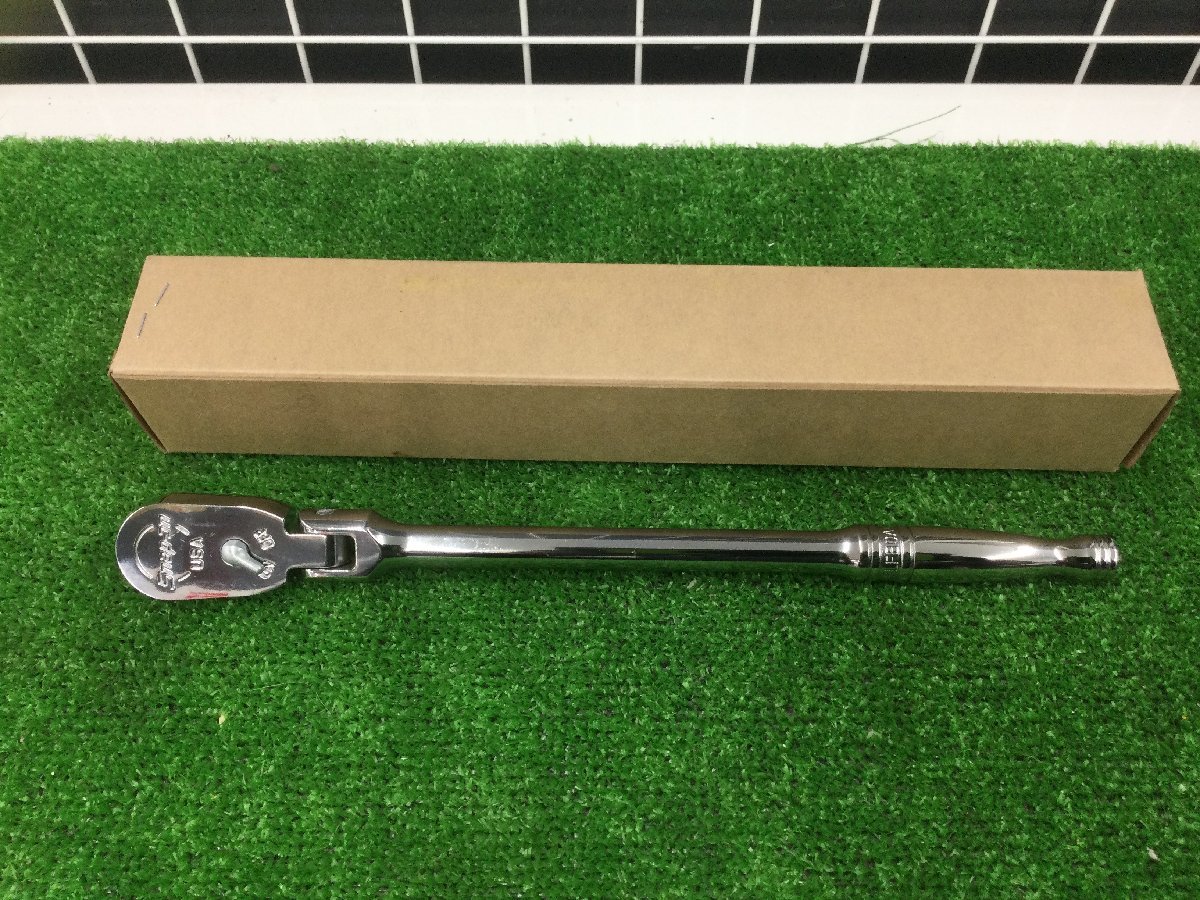 【領収書発行可】☆Snap-on/スナップオン 3/8ロングフレキシブルラチェット FLF80A [ITUS6RQ5218U] スナップオン Snap-on ラチェット ラチェットレンチ F831 工具用品専門