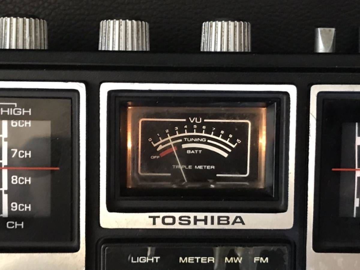 東芝 TOSHIBA SOUND750GTV MODEL RP-770F RP-770F GTV TOSHIBA ５バンドラジオ ジャンク メルカリ