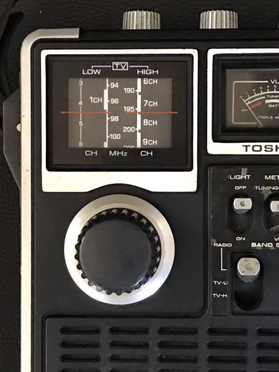 東芝 TOSHIBA SOUND750GTV MODEL RP-770F RP-770F GTV TOSHIBA ５バンドラジオ ジャンク メルカリ