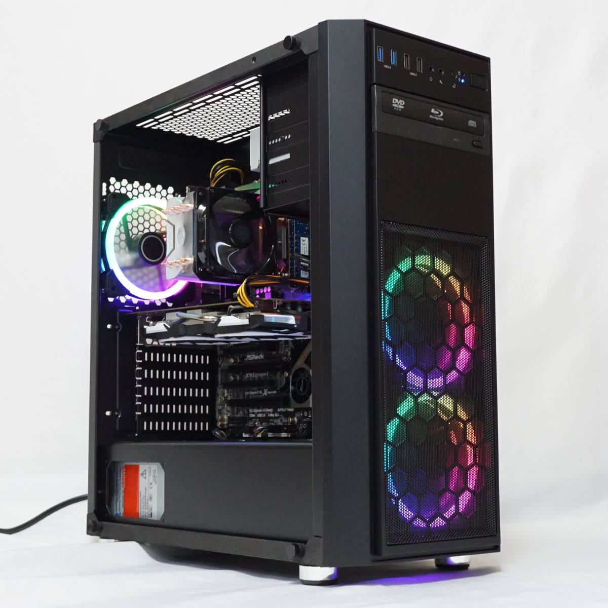 E5 0 v4 16G SSD 525G RTX3070 ゲーミングPC - メルカリ i7（PCケース 