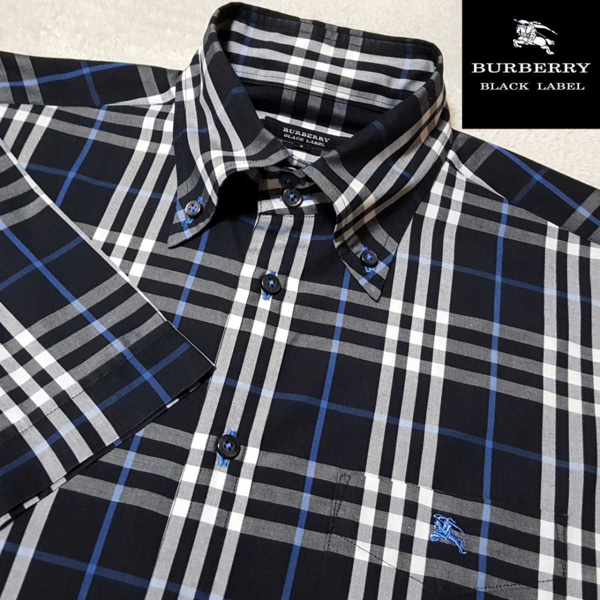 1円 【極美品】 バーバリーブラックレーベル S〜M BURBERRY BLACK