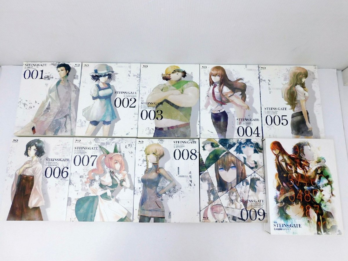B008T267] Blu-ray Disc STEINS;GATE [初回限定版] 全9巻セット + 劇場 