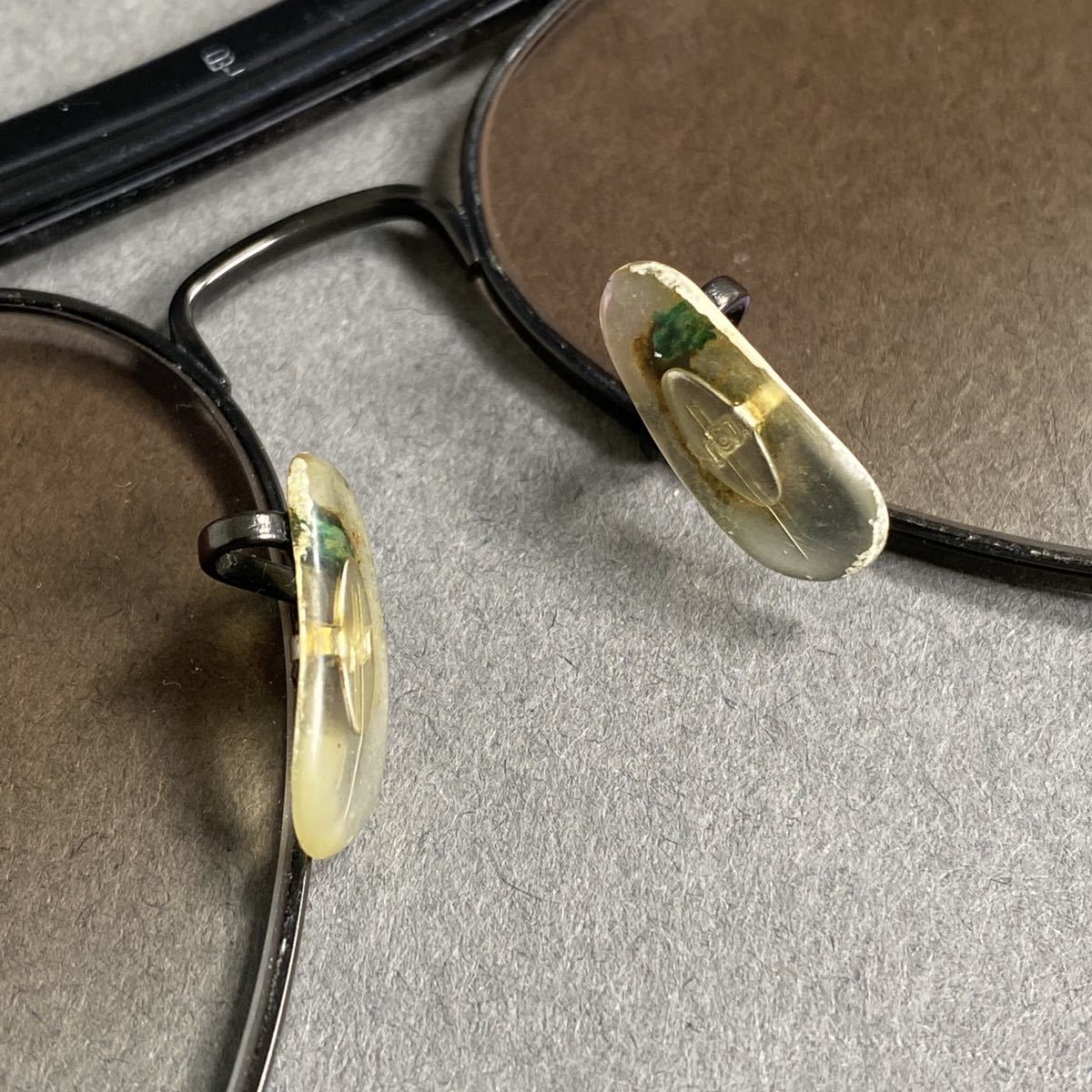 T【カ6-78】【60サイズ】▲レイバン/B&L ボシュロム キャラバン ♯3 RB-3 58mm 度無し サングラス/※鼻パッド使用感有り ボシュロム B&amp;L レイバン オーバルサングラス （レイバン） 砂内なしG15