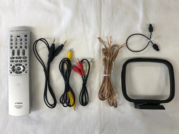 Victor】ビクター コンパクトコンポーネントシステム EX-A10 DVDコンポ