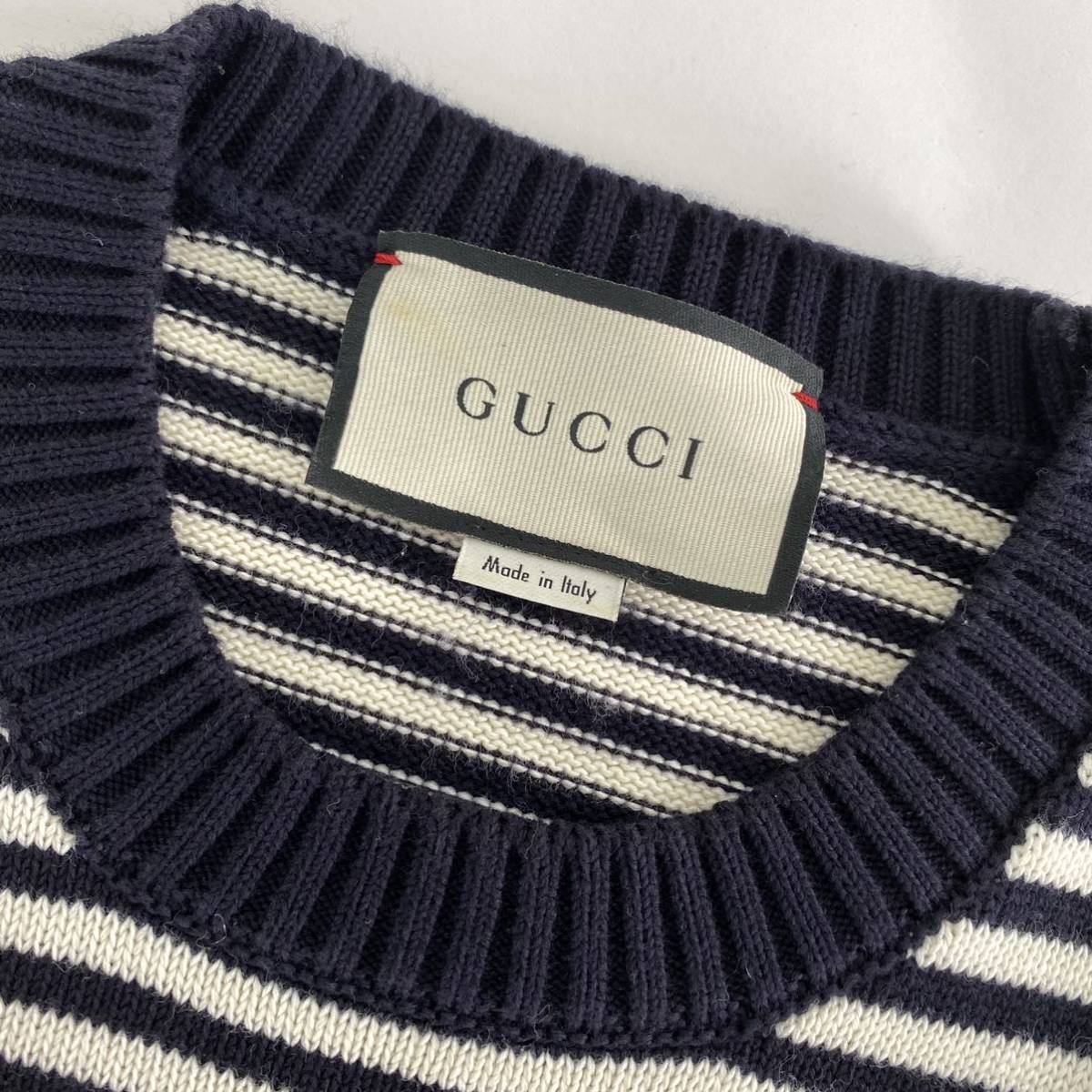 21e21《極美品》伊製GUCCI グッチ 19AW GGロゴ ジャガード 切替 