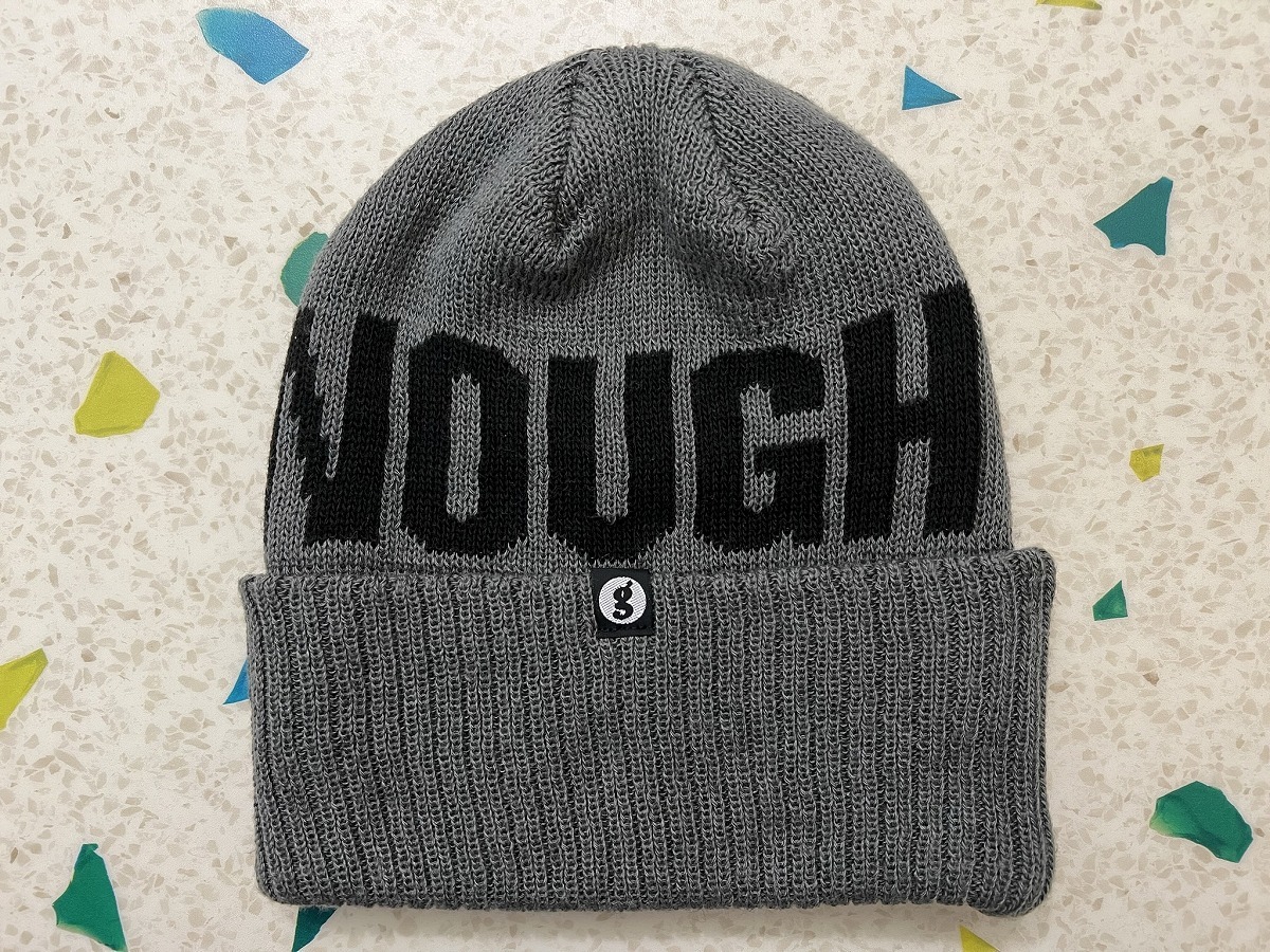 美品GOODENOUGHグッドイナフHEADビンテージGEAR帽子GE刺繍 ロゴ