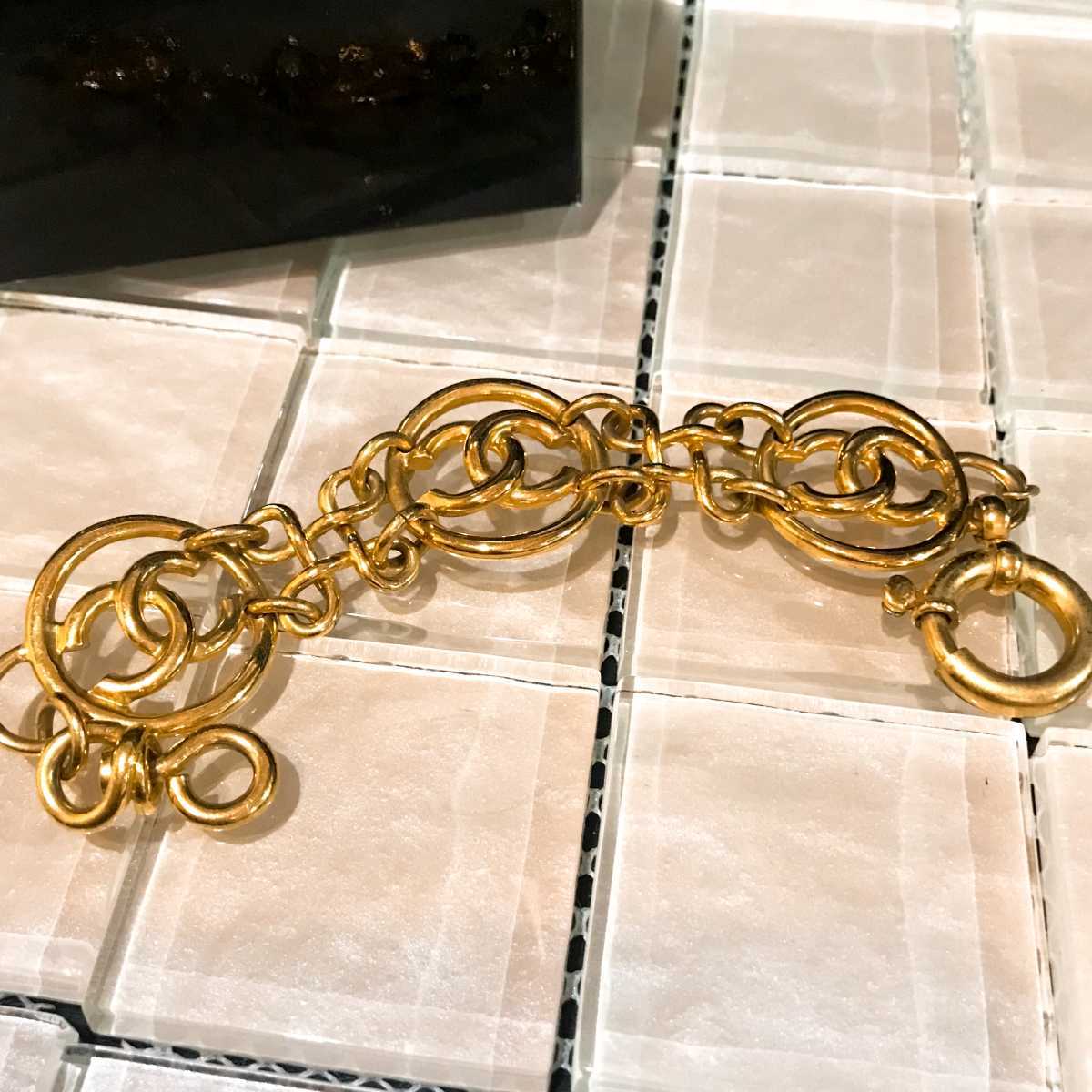 CHANEL☆シャネル☆ブレスレット☆ゴールド☆ココマーク☆93P