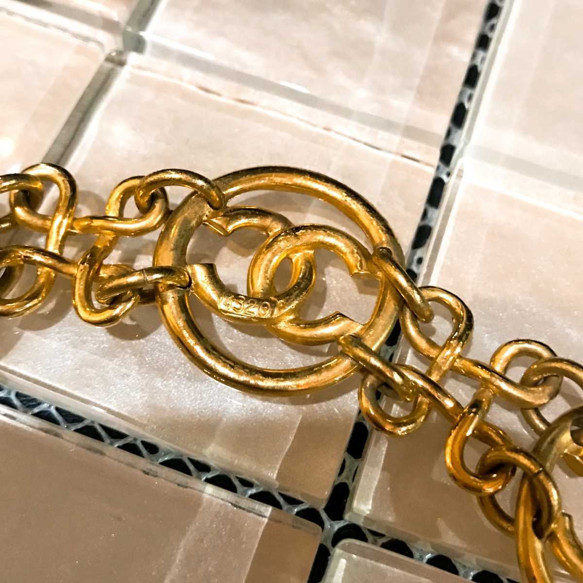 CHANEL☆シャネル☆ブレスレット☆ゴールド☆ココマーク☆93P