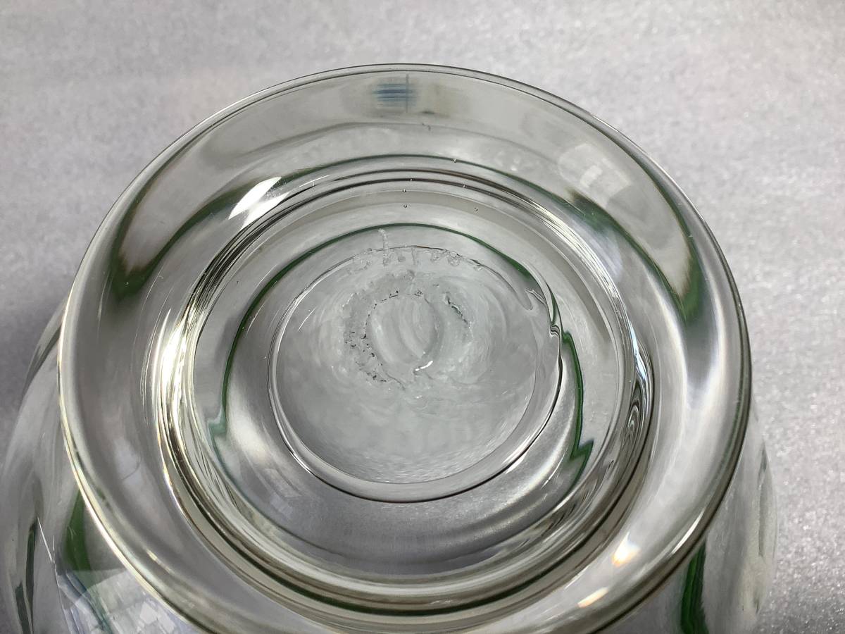 氷カップ 吹きガラス名作家 アイスクリーム・デザートカップ 3個 舩木 