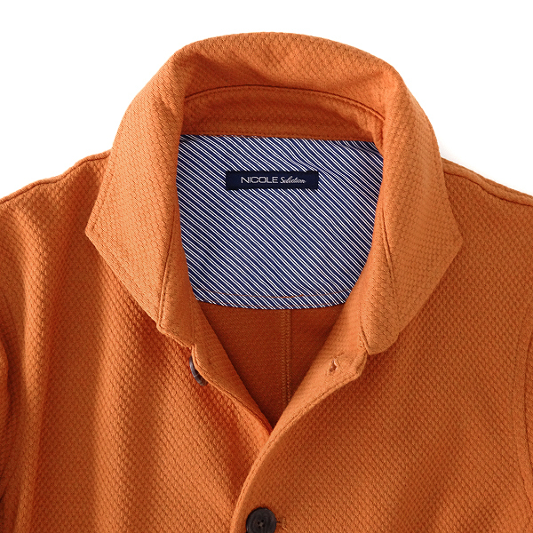 ニコル セレクション 春夏 ジャージー マリン ジャケット 46 M 橙 J436 Nicole Selection ブルゾン メンズ ストレッチ Mサイズ 売買されたオークション情報 Yahooの商品情報をアーカイブ公開 オークファン Aucfan Com