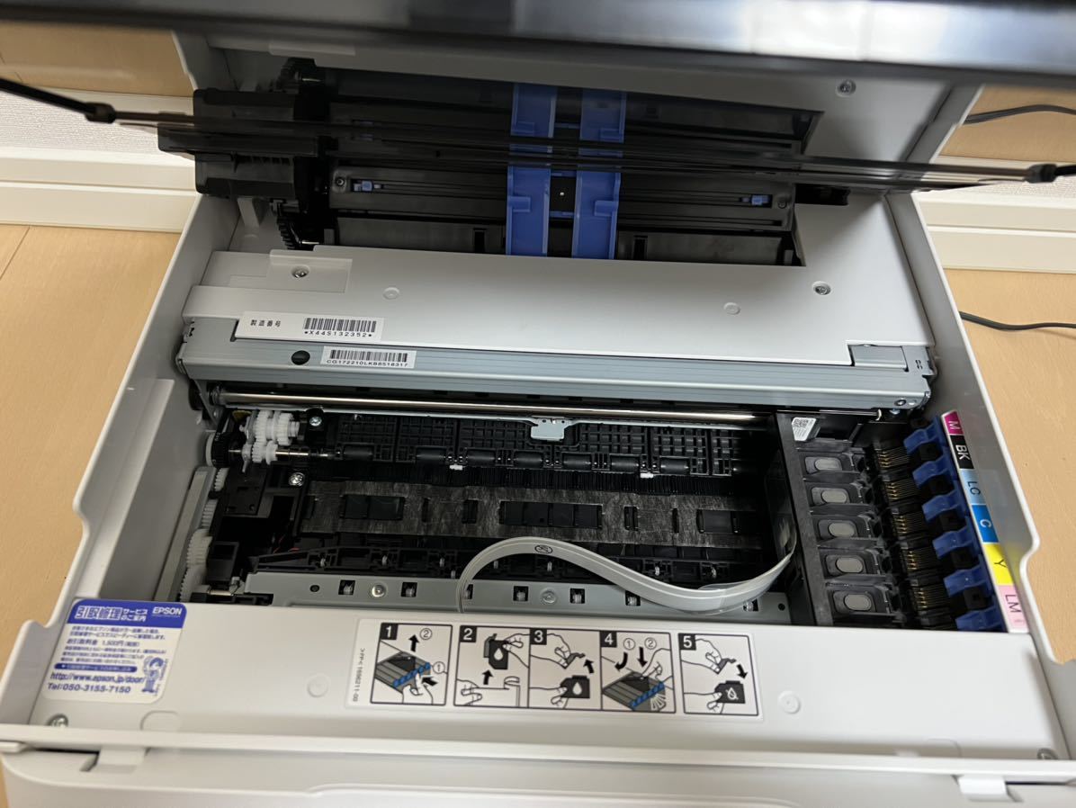 ☆ EPSON EP-880AW 【通電確認済】現状品 EPSON プリンター EP-880AW