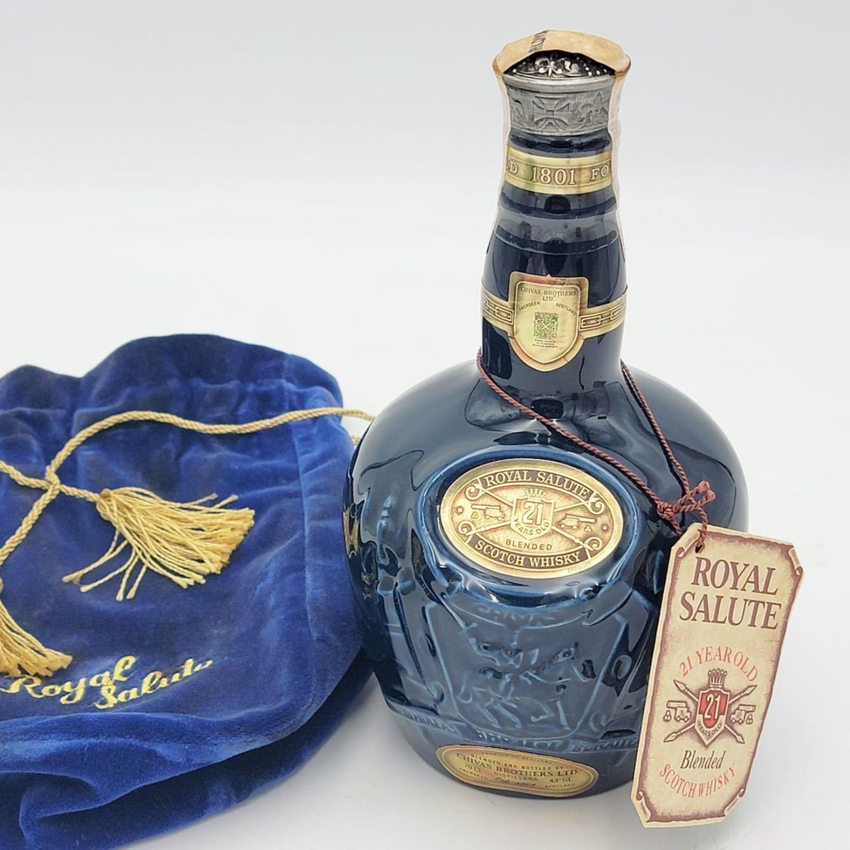 未開栓』ROYAL SALUTE 21年 ロイヤルサルート 21年 ウイスキー 陶器